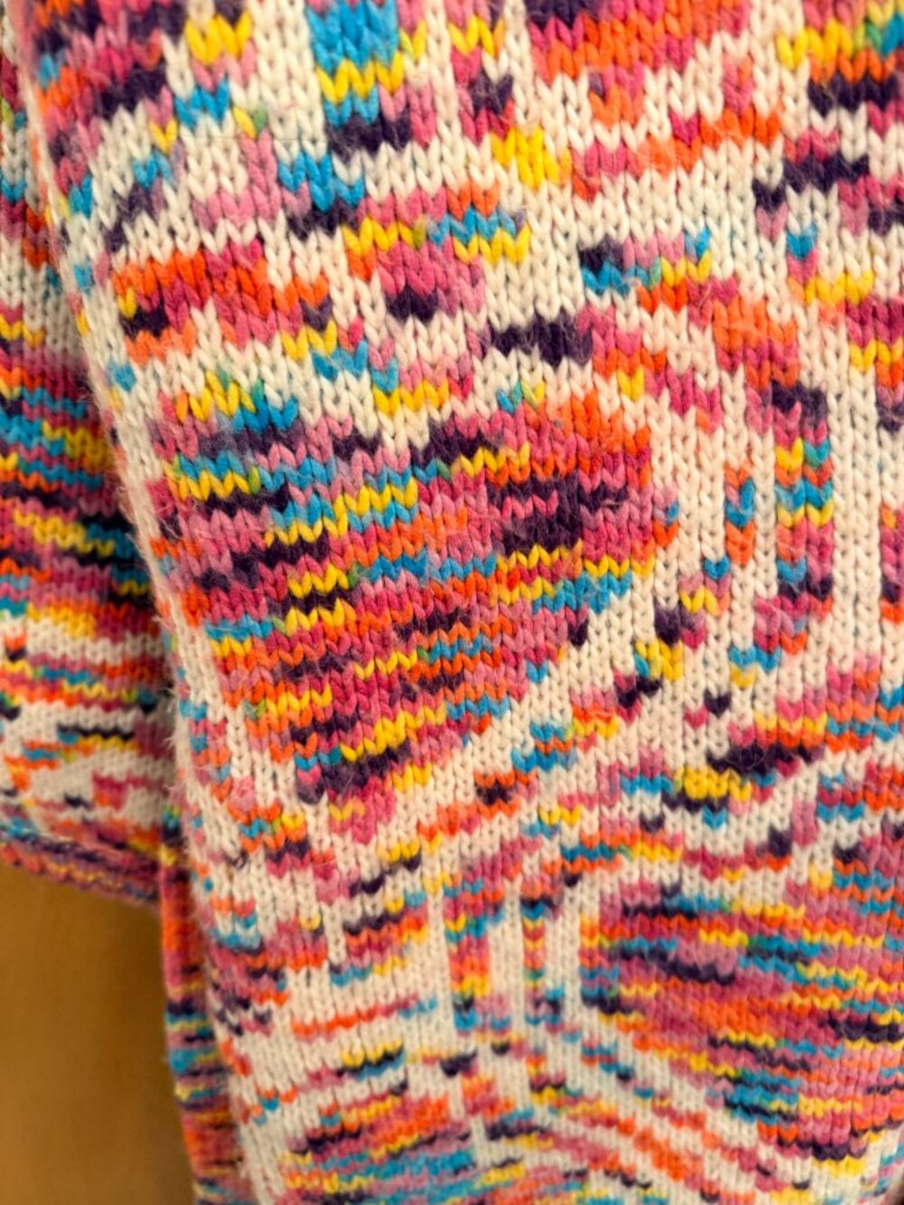 Farm Rio Multicolored Wild Hearts Cardigan - Picture 10 of 16